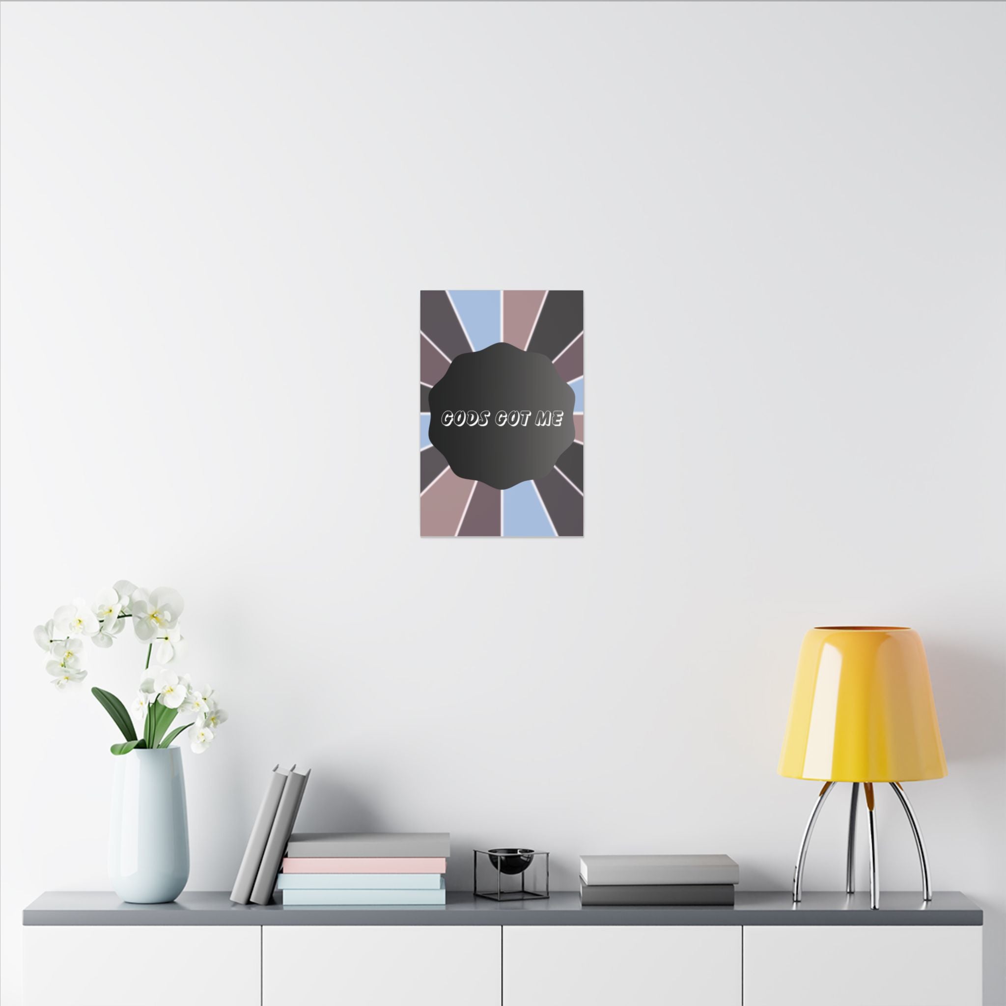 “God’s Got Me” Inspirational Canvas Wall Art – Motivational Spiritual Decor Printify