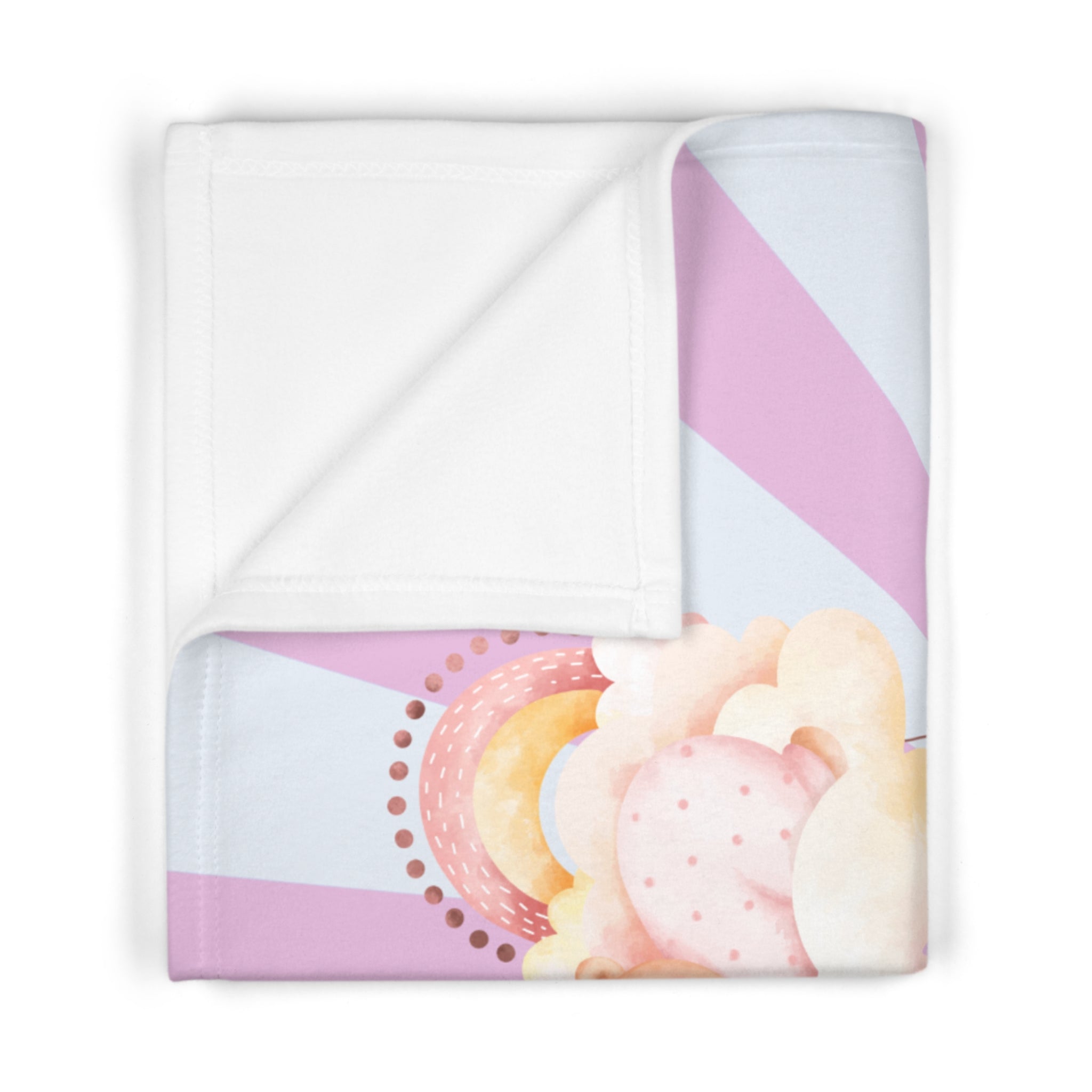 Cozy Baby Blanket | Fleece Snuggle Throw, Nursery Must-Have, Gift for New Parents Printify