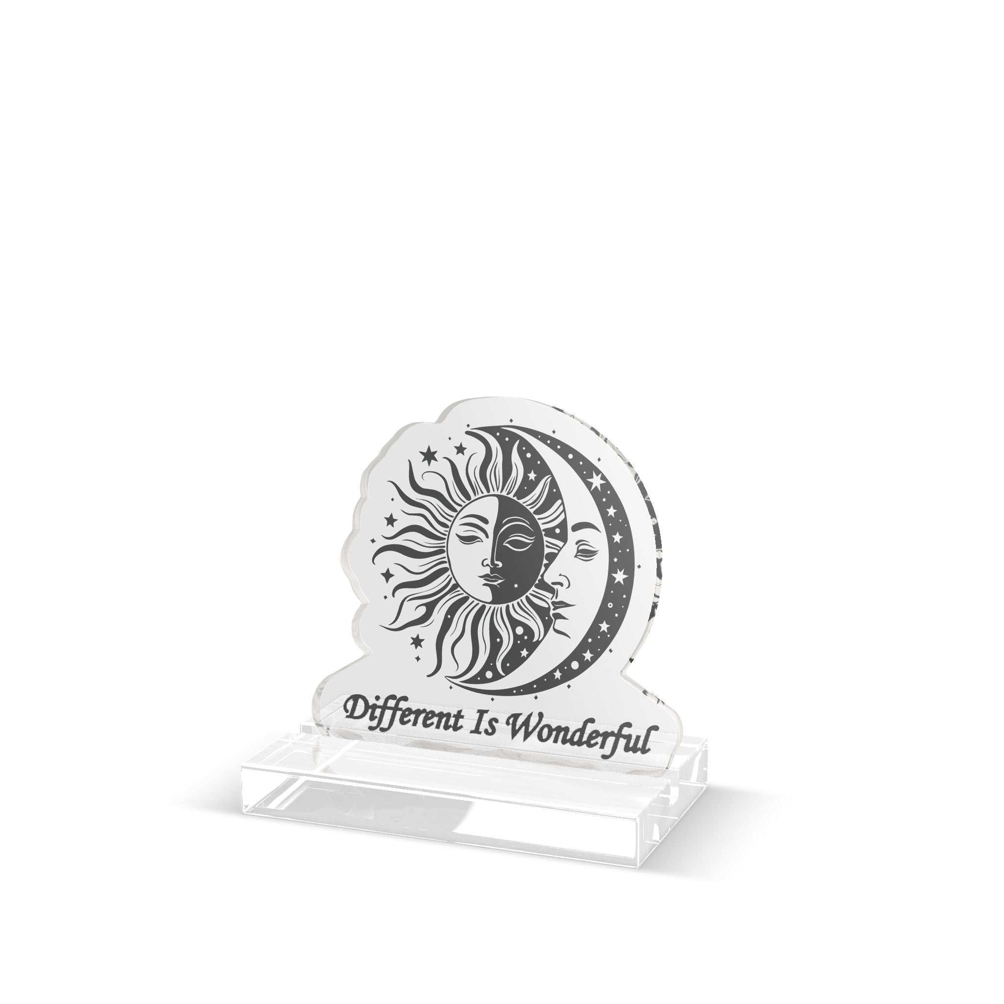 Different Is Wonderful Acrylic Standee