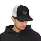 “Wonderful Mix” Snapback Trucker Cap – Black & White Style Staple Printify