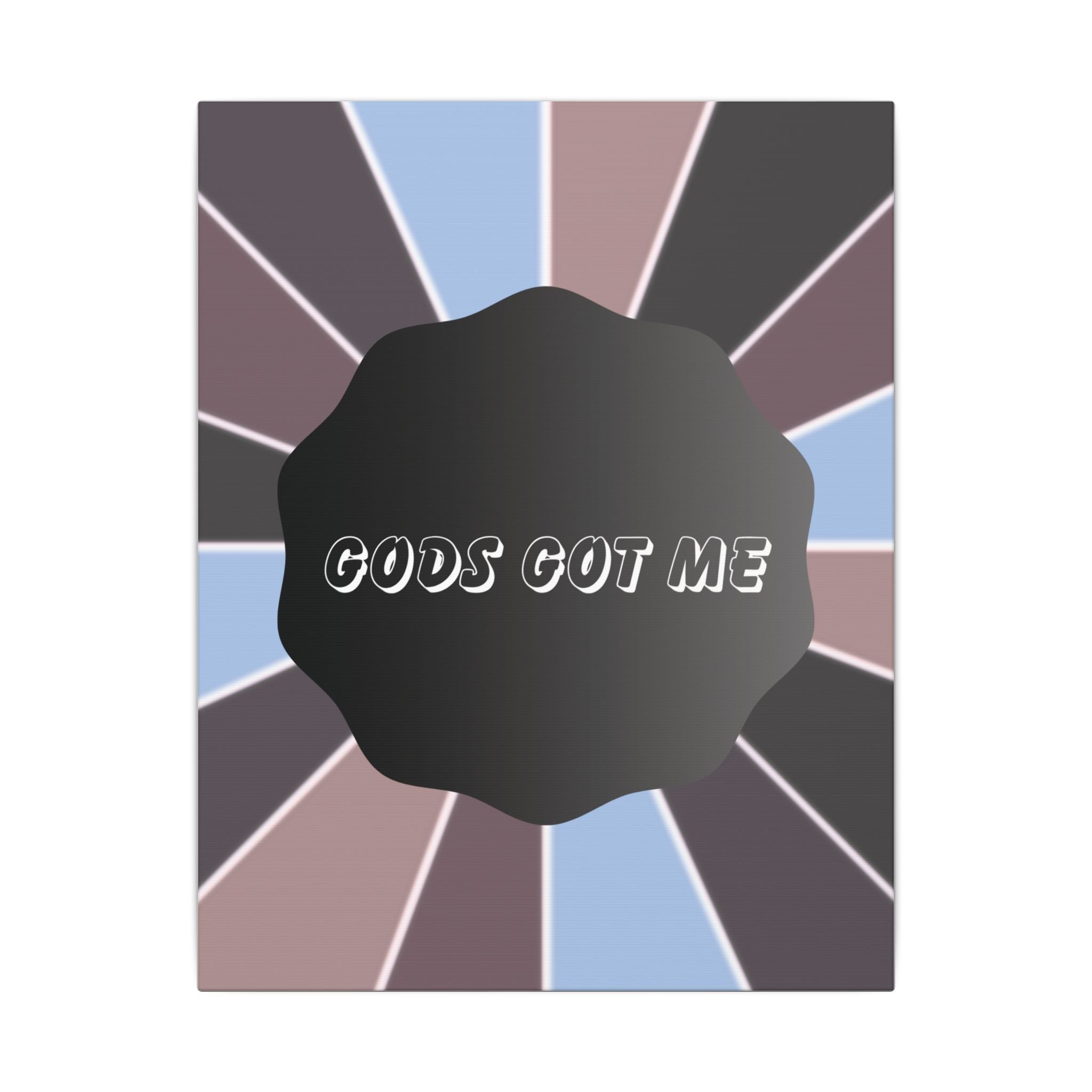 “God’s Got Me” Inspirational Canvas Wall Art – Motivational Spiritual Decor Printify