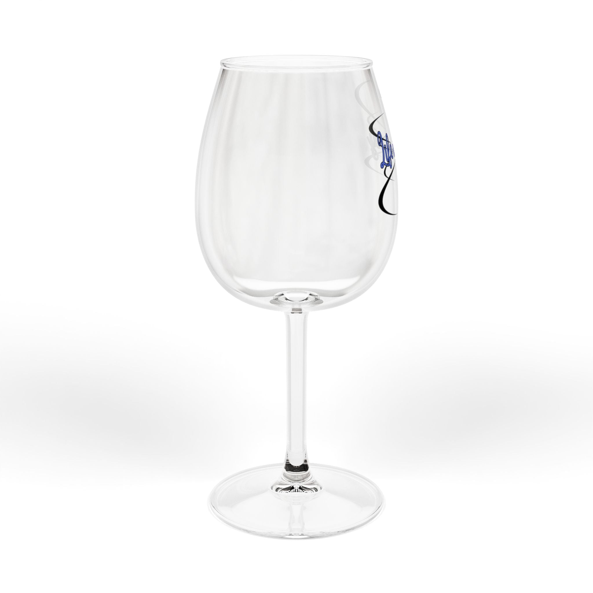 Life Ain’t Easy Wine Glass