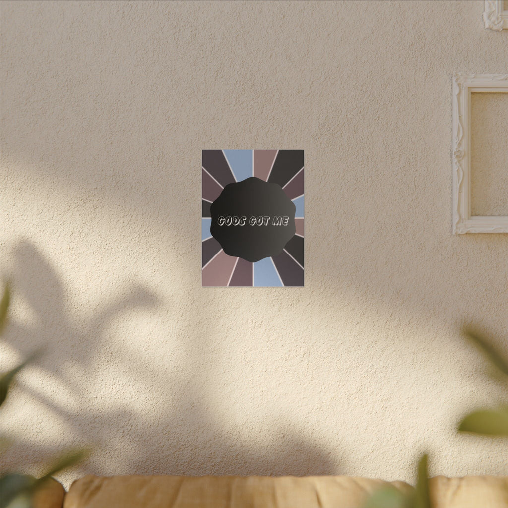 “God’s Got Me” Inspirational Canvas Wall Art – Motivational Spiritual Decor Printify