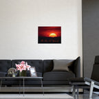 Be True to Yourself Matte Poster – Uplifting Sunset Wall Art for Daily Motivation Printify