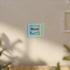 “Blessed” Matte Canvas Wall Art – Uplifting Vibes for Any Space Printify