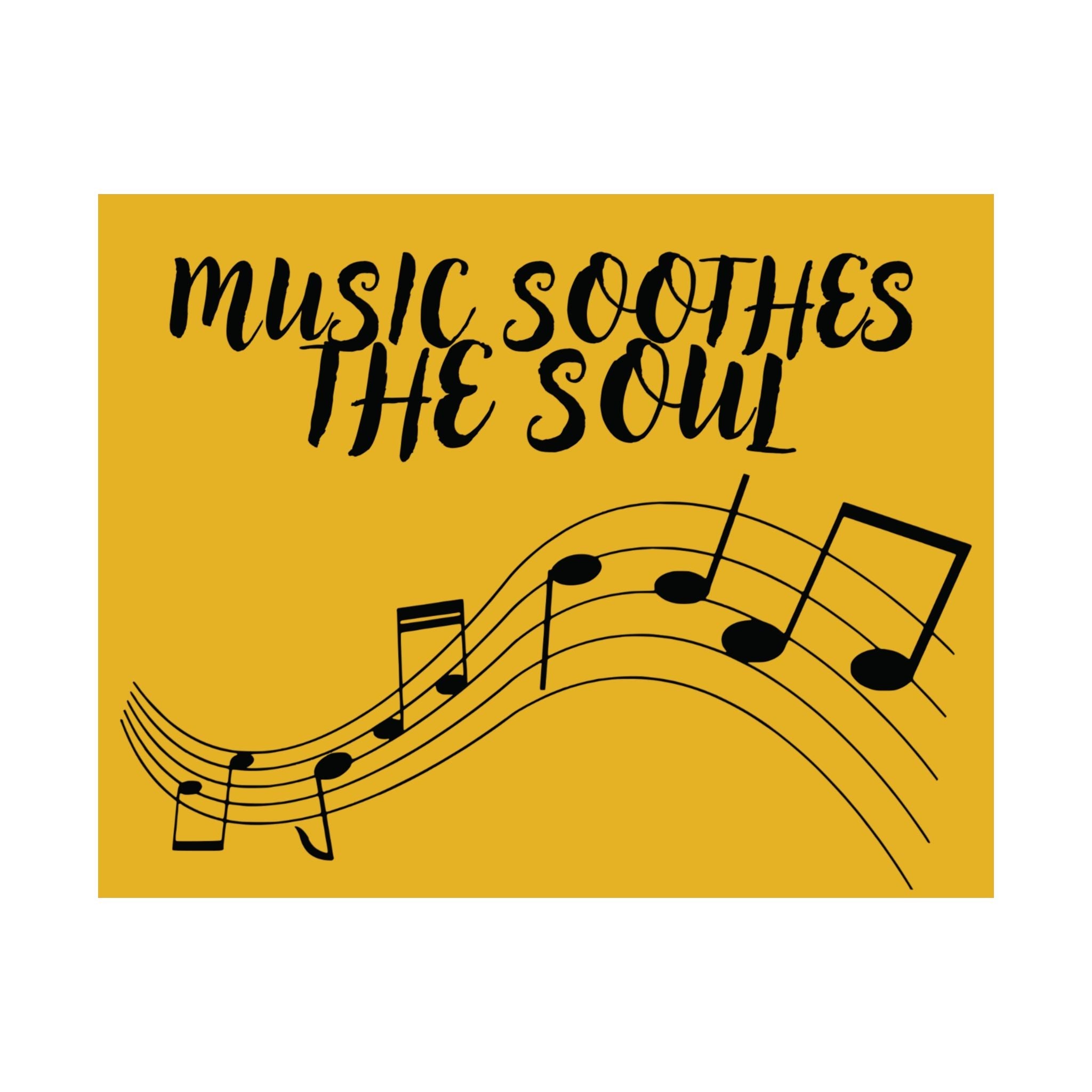 Inspirational Musical Art Poster – Music-Themed Wall Decor for Home or Studio Printify