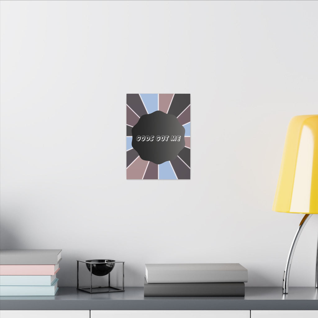 “God’s Got Me” Inspirational Canvas Wall Art – Motivational Spiritual Decor Printify