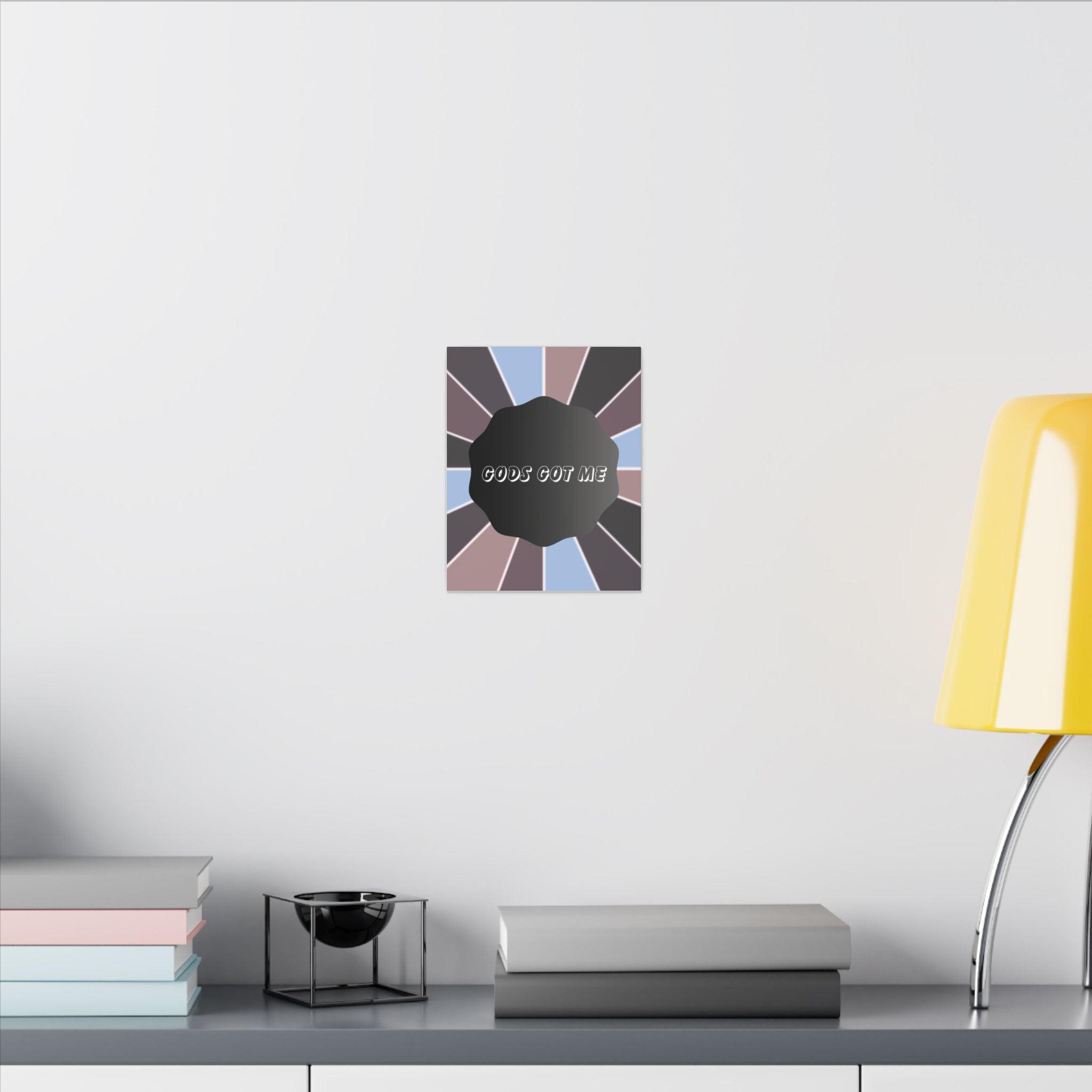 “God’s Got Me” Inspirational Canvas Wall Art – Motivational Spiritual Decor Printify