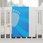 Soft Fleece Baby Boy Blanket | Cozy Nursery Throw, Baby Shower Gift, Everyday Snuggles Printify
