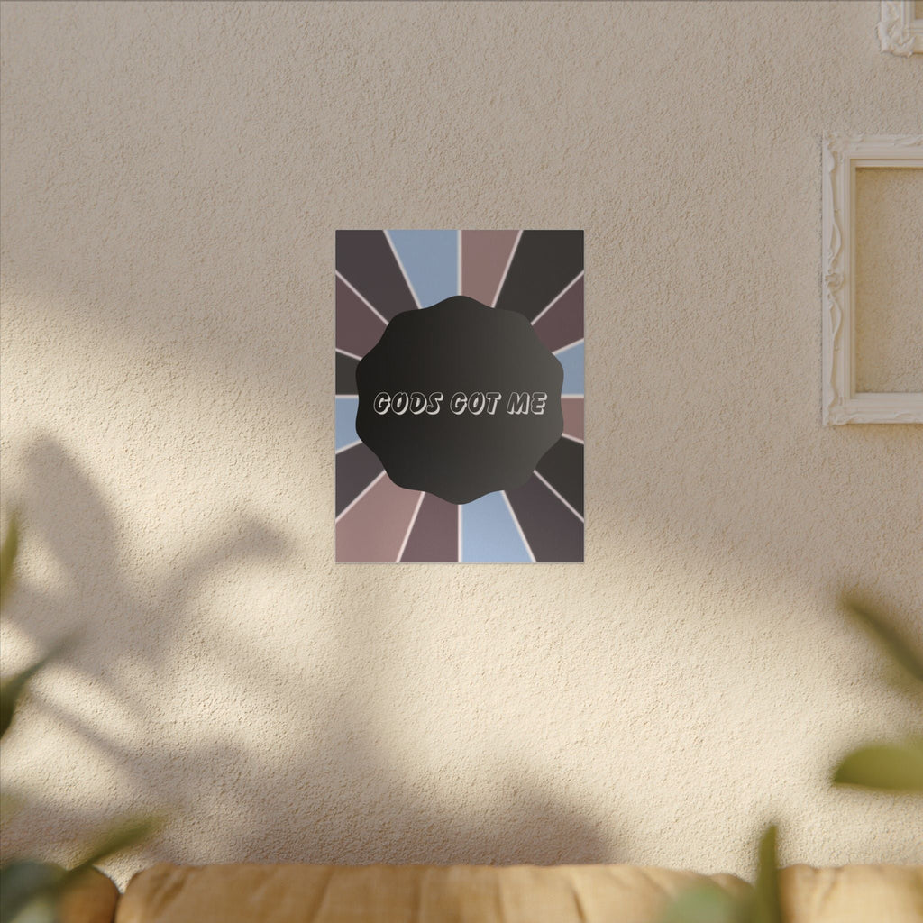 “God’s Got Me” Inspirational Canvas Wall Art – Motivational Spiritual Decor Printify