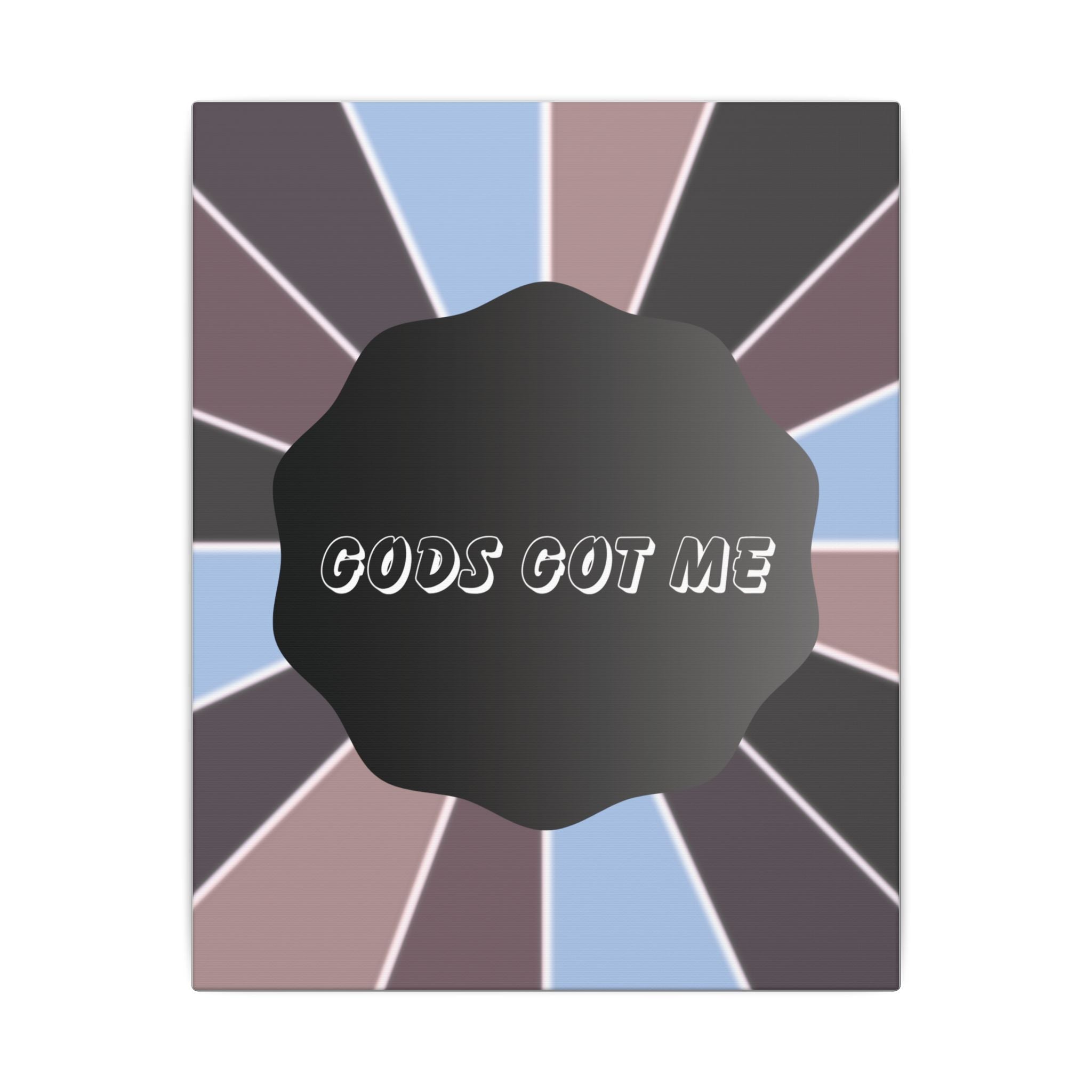 “God’s Got Me” Inspirational Canvas Wall Art – Motivational Spiritual Decor Printify
