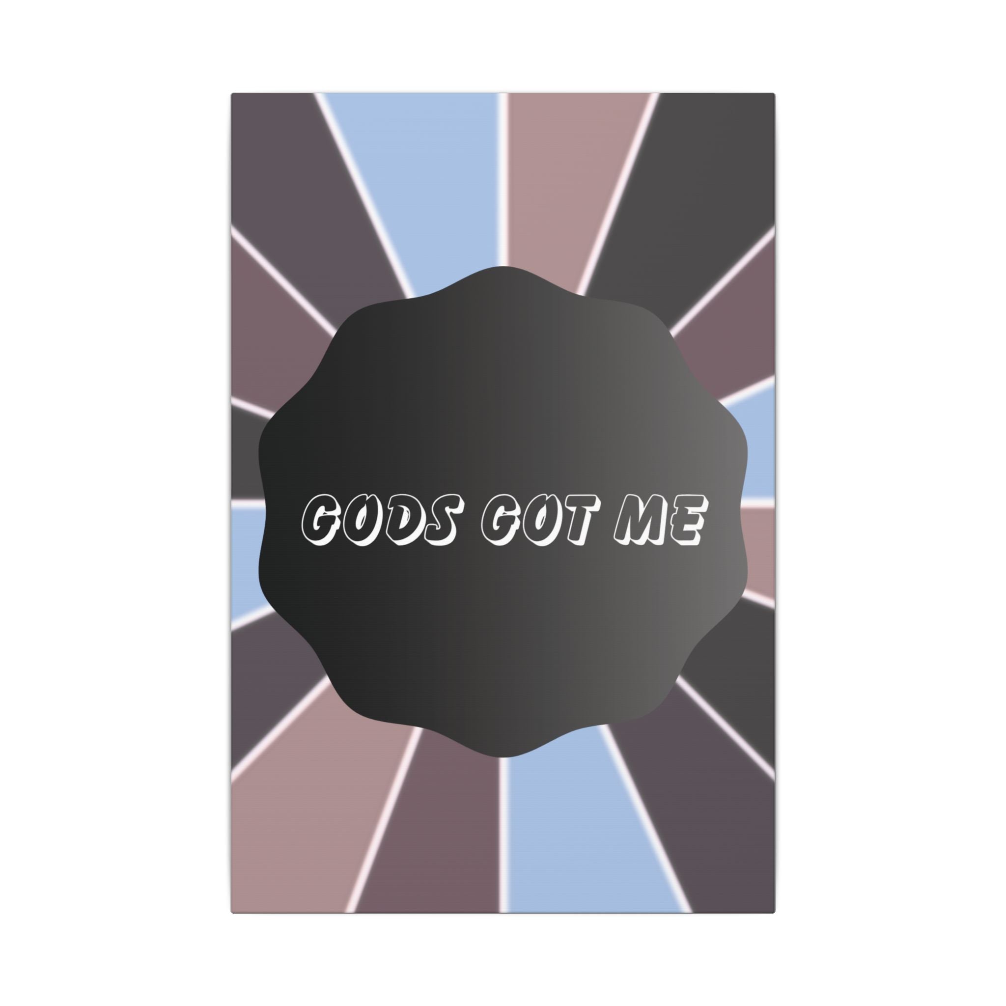 “God’s Got Me” Inspirational Canvas Wall Art – Motivational Spiritual Decor Printify
