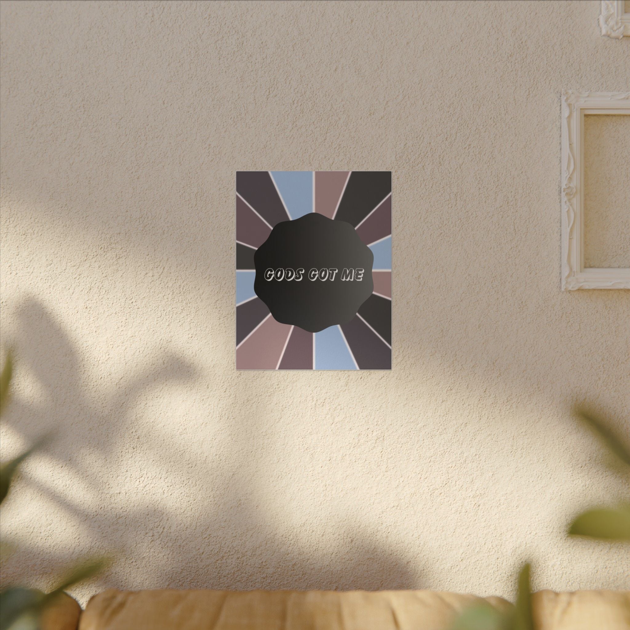 “God’s Got Me” Inspirational Canvas Wall Art – Motivational Spiritual Decor Printify