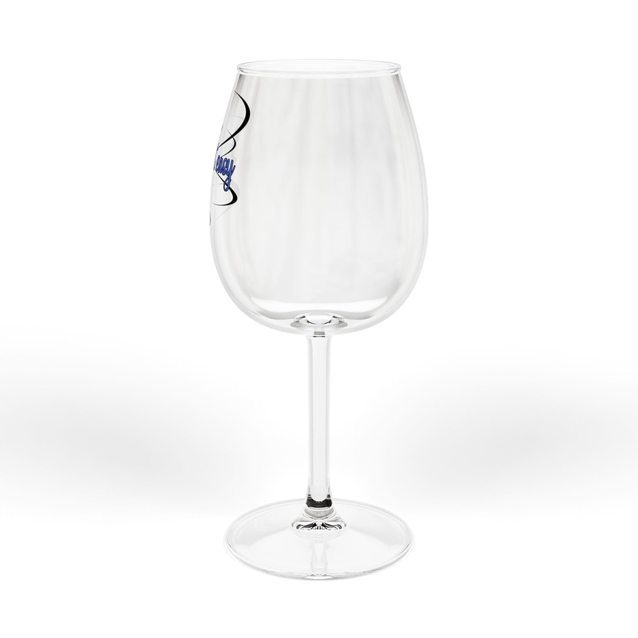 Life Ain’t Easy Wine Glass