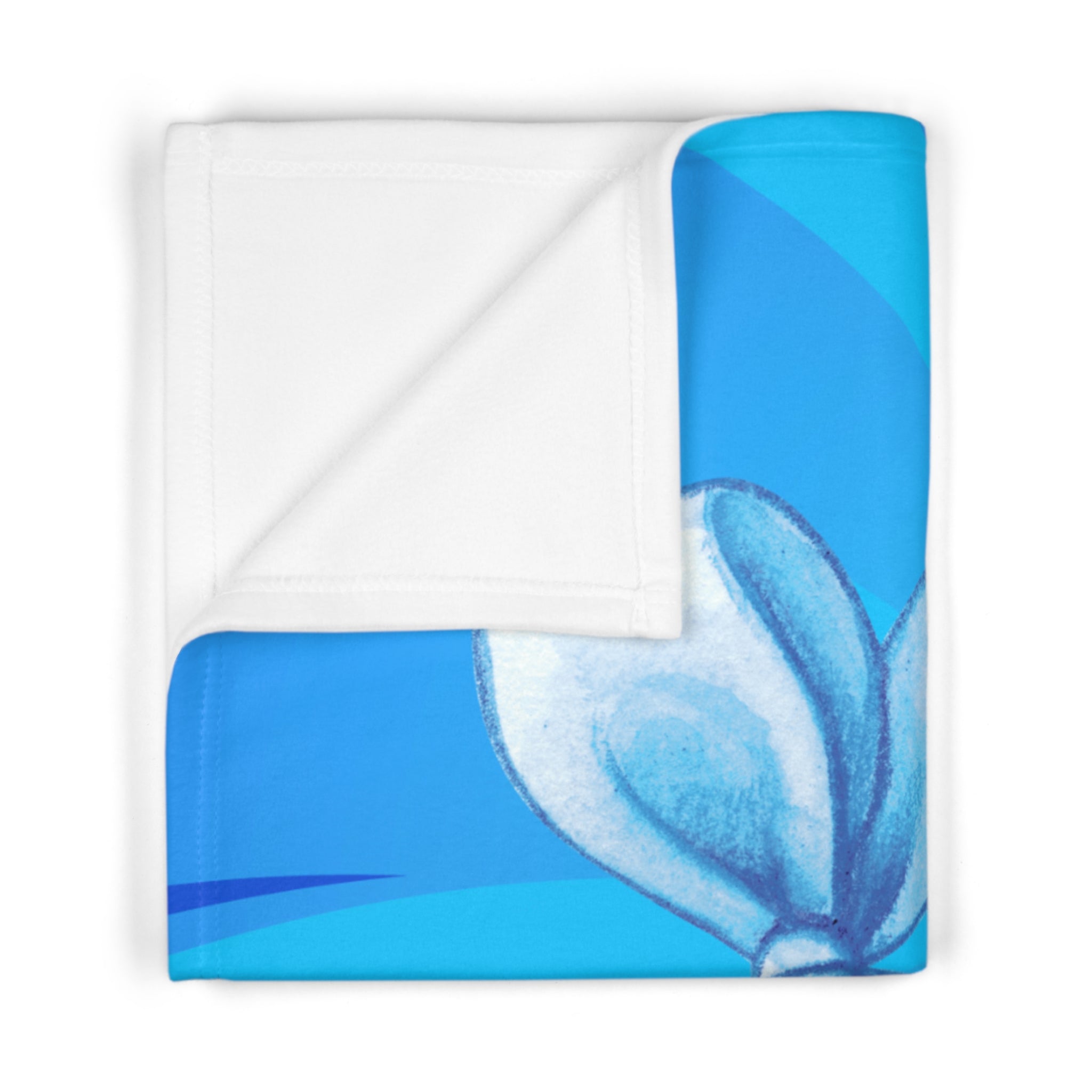 Soft Fleece Baby Boy Blanket | Cozy Nursery Throw, Baby Shower Gift, Everyday Snuggles Printify