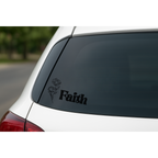 Faith - Car Decal