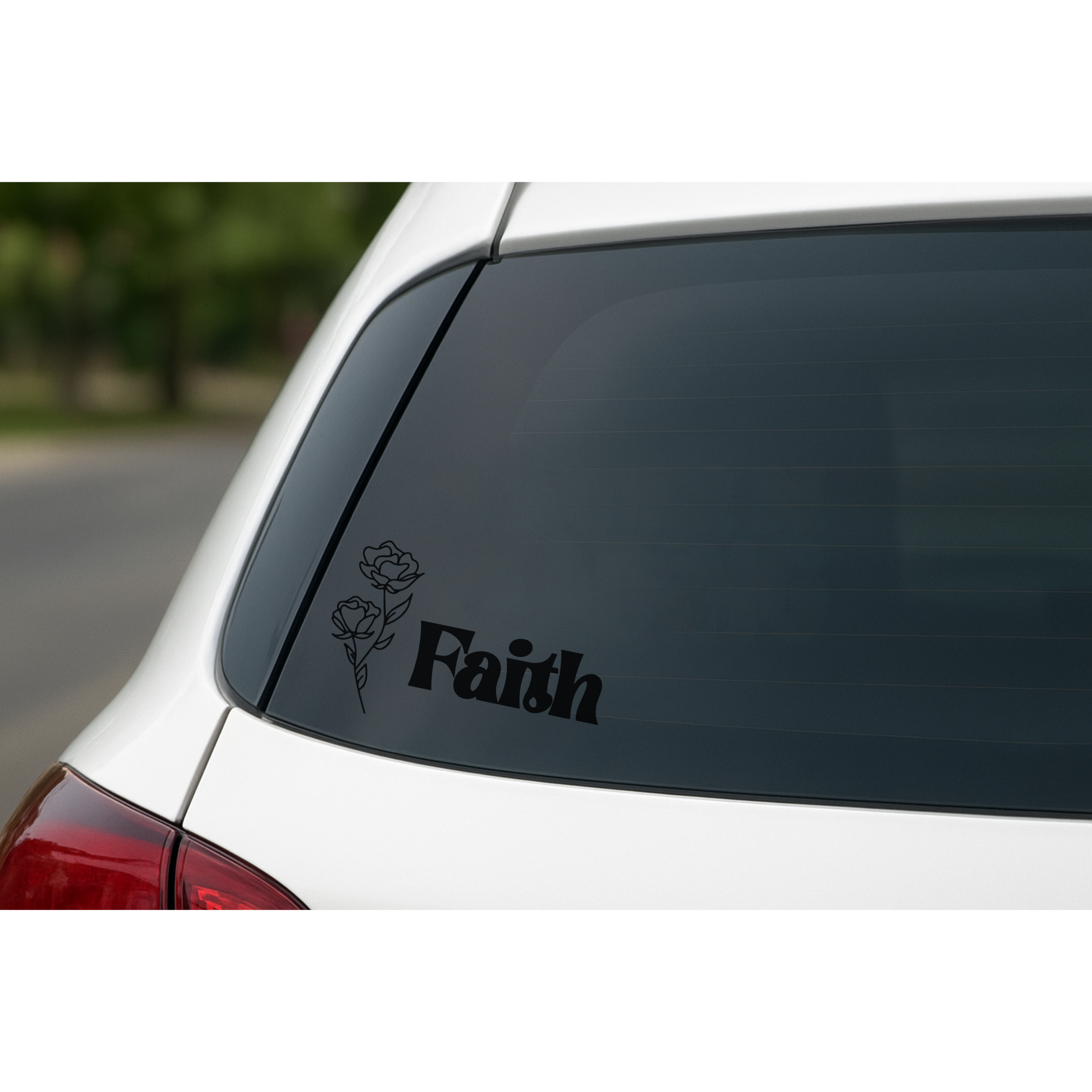 Faith - Car Decal