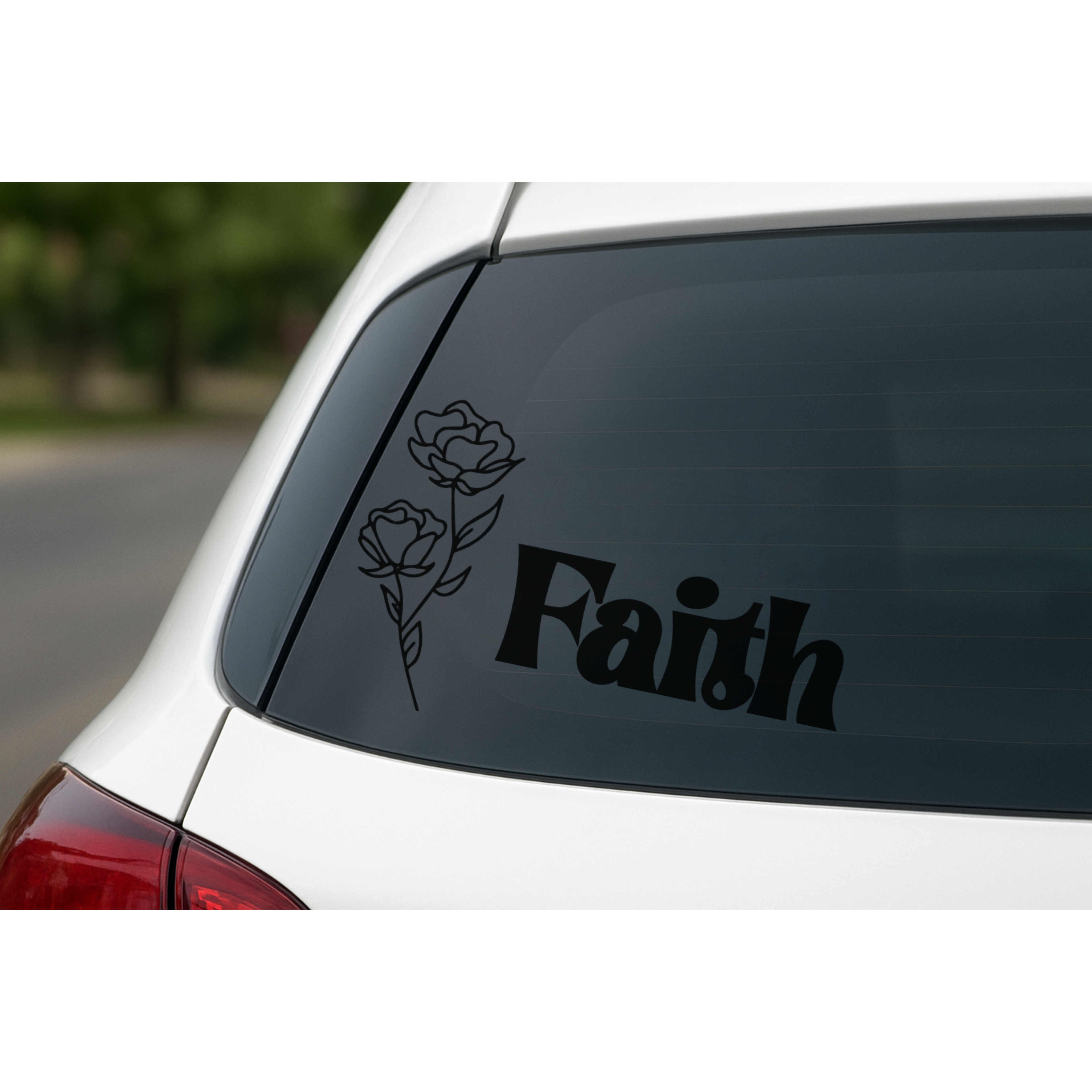 Faith - Car Decal