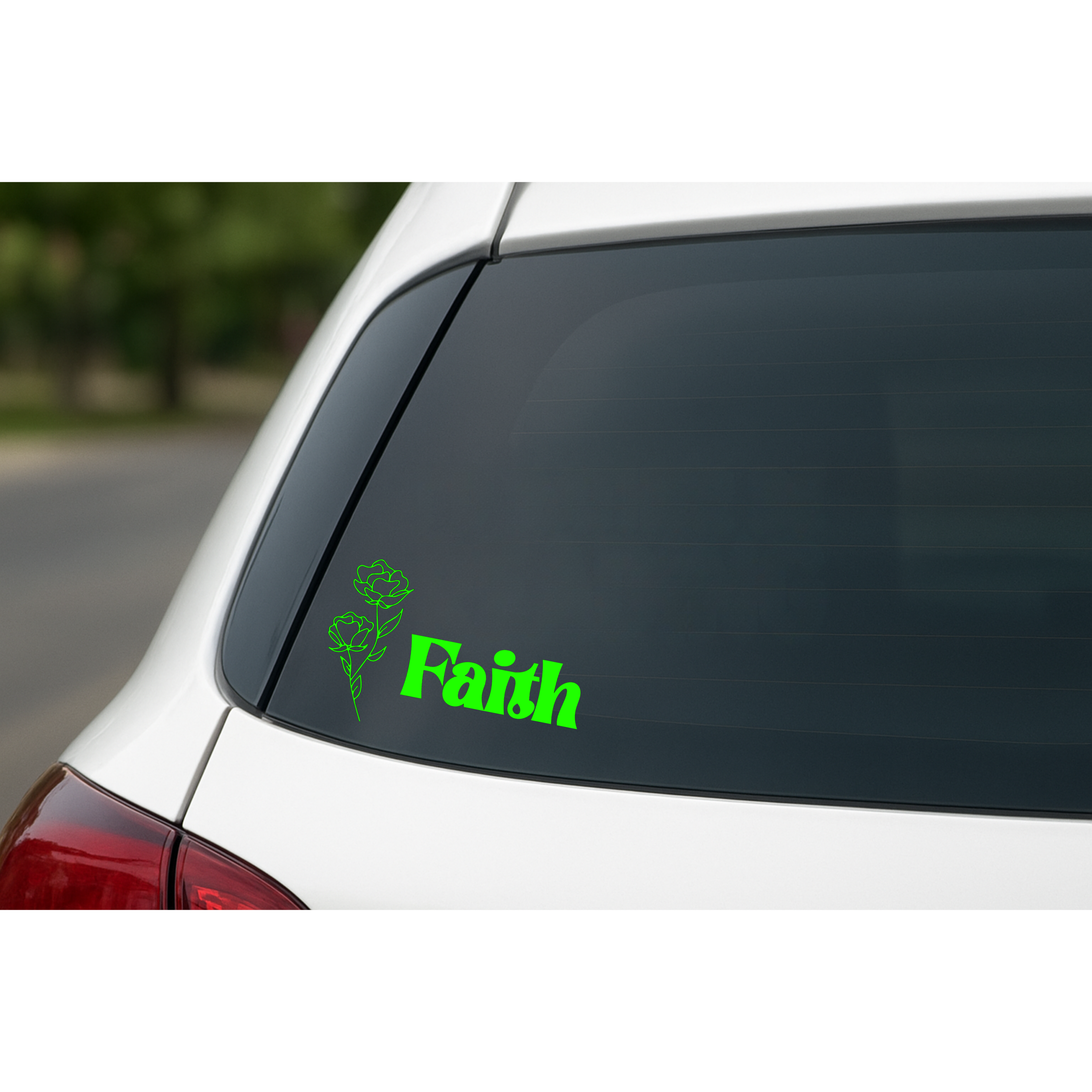 Faith - Car Decal