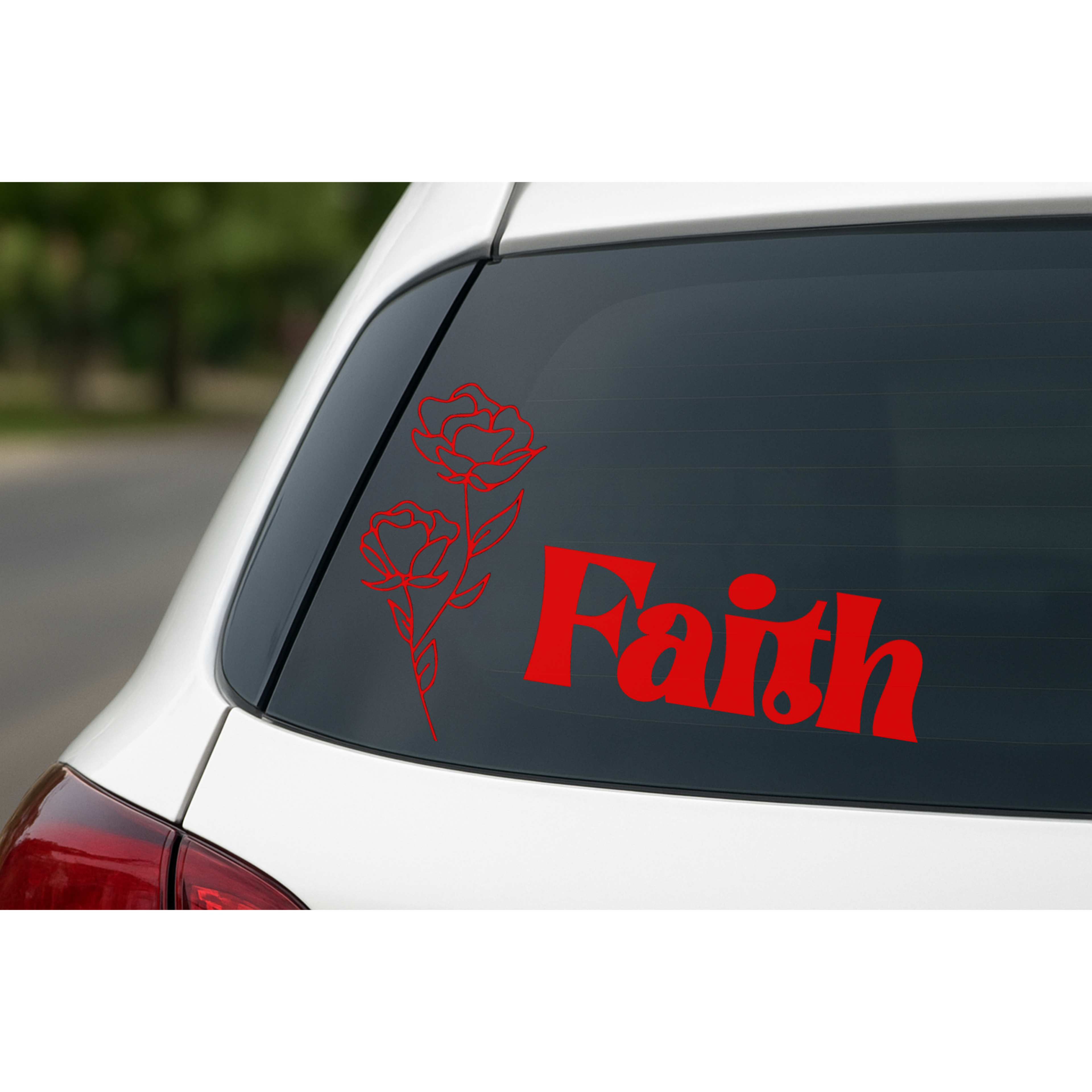 Faith - Car Decal