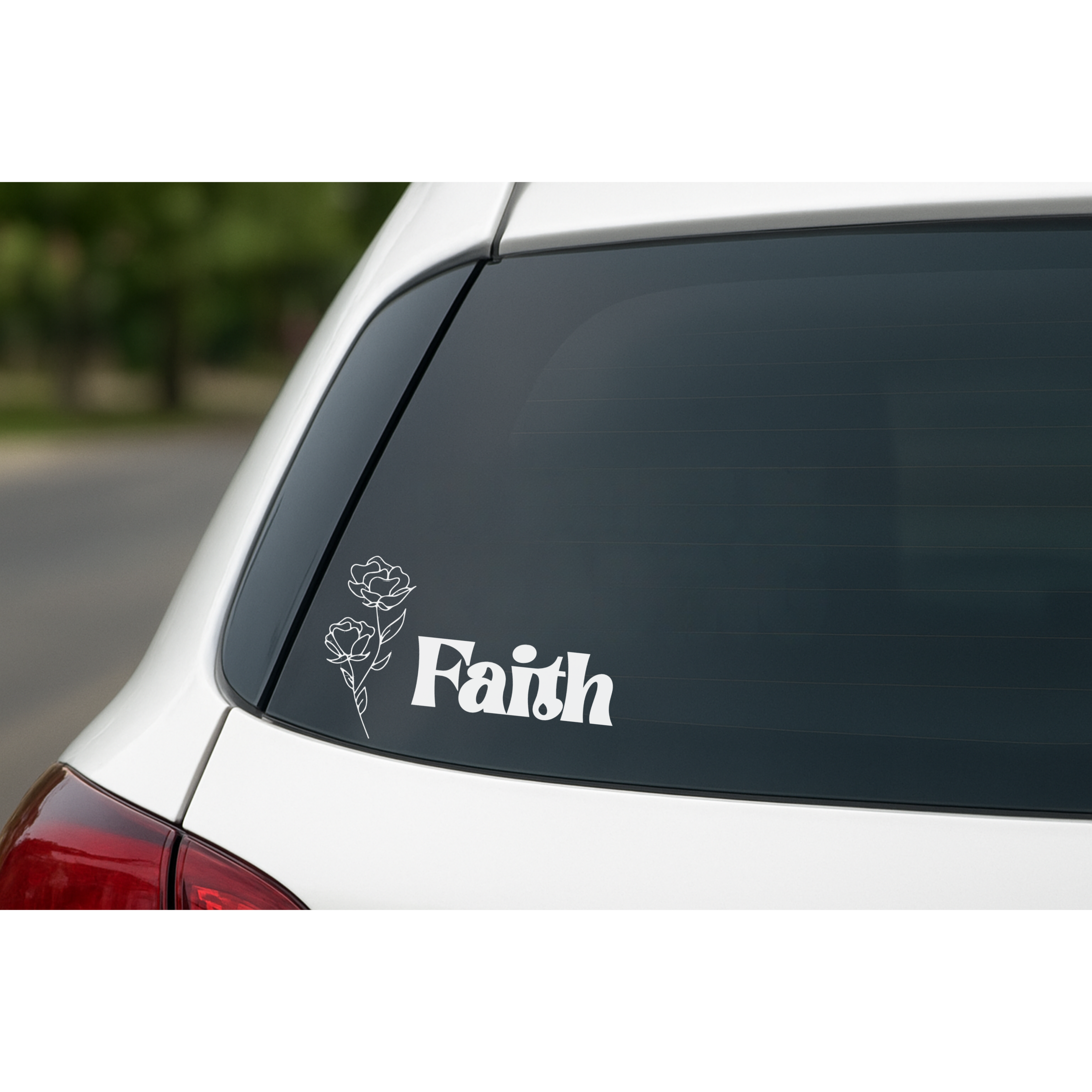 Faith - Car Decal