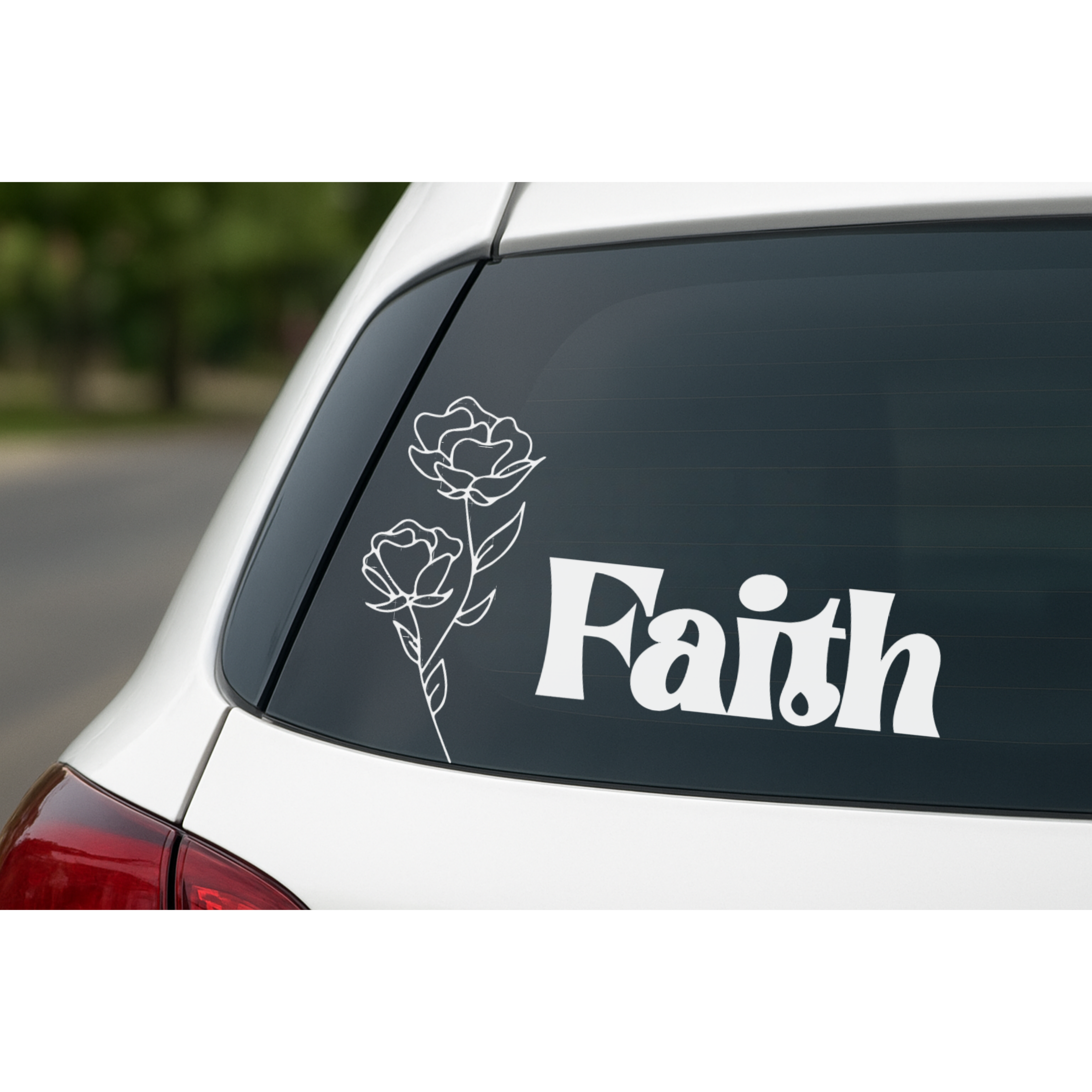 Faith - Car Decal