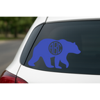 Mama Bear with Personalized  Monogram - Car Decal