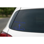 Saved By Grace - Car Decal