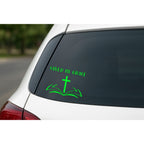 Saved By Grace - Car Decal