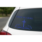 Saved By Grace - Car Decal