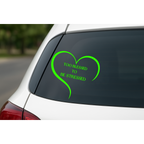 Too Blessed To Be Stressed - Car Decal