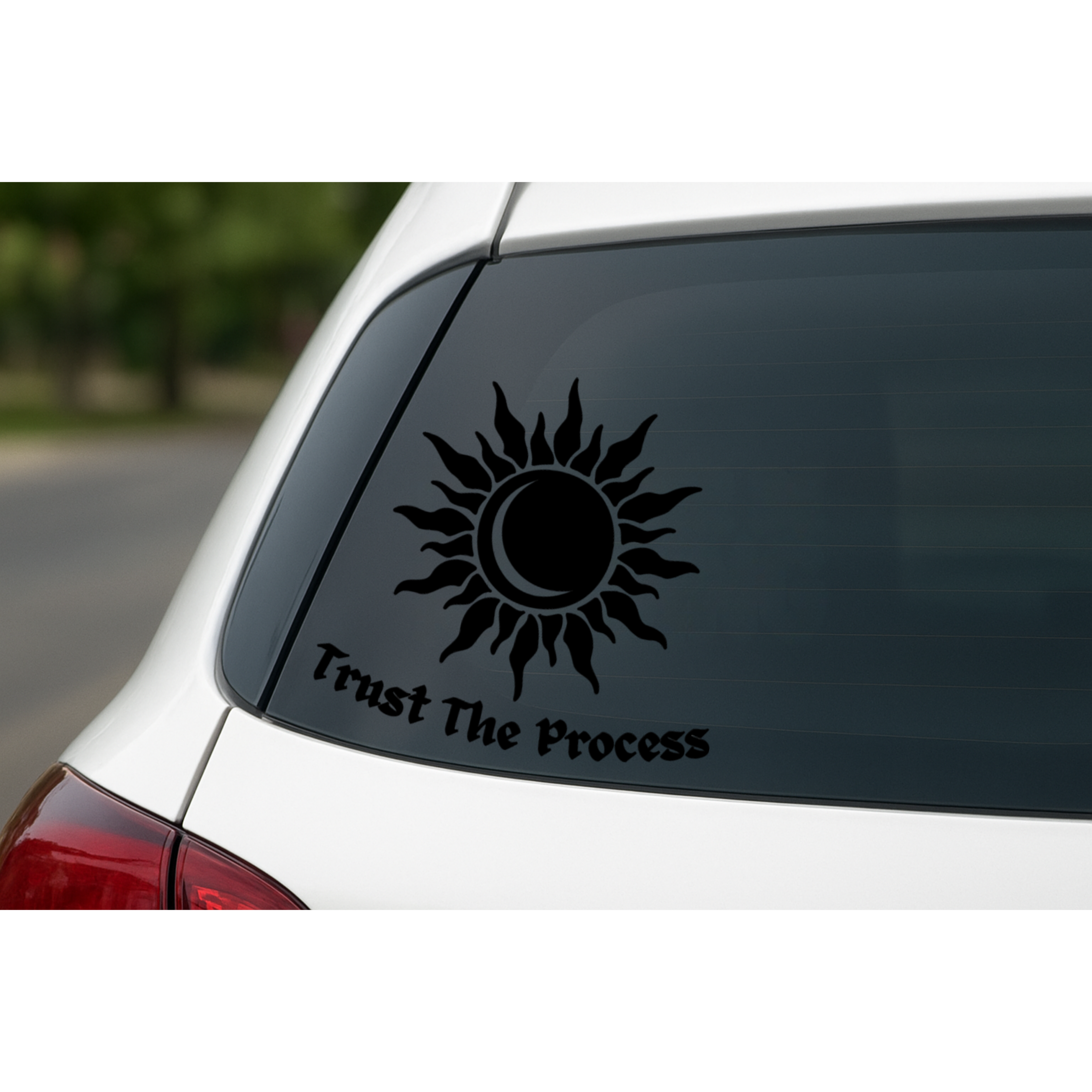 Trust The Process - Car Decal
