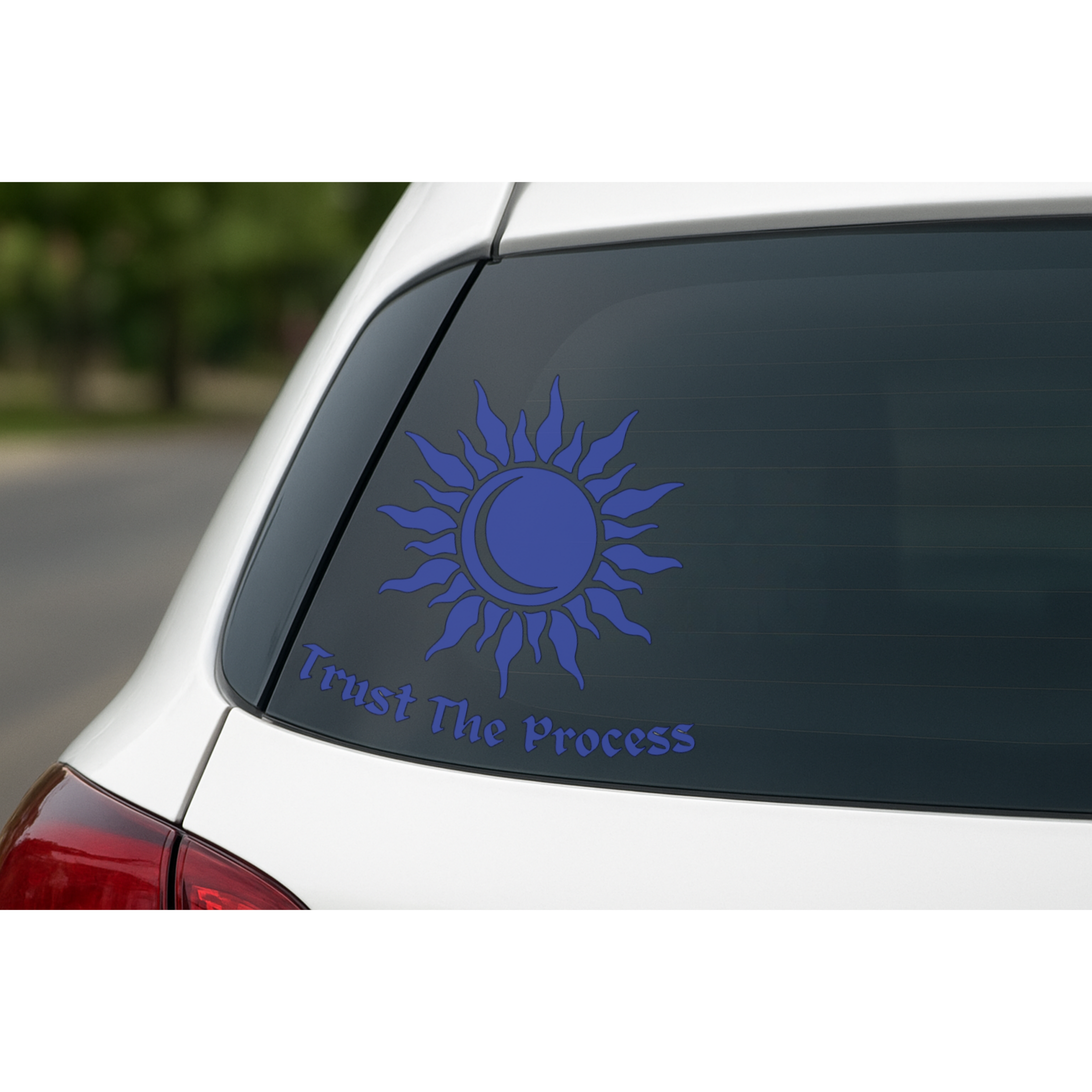 Trust The Process - Car Decal