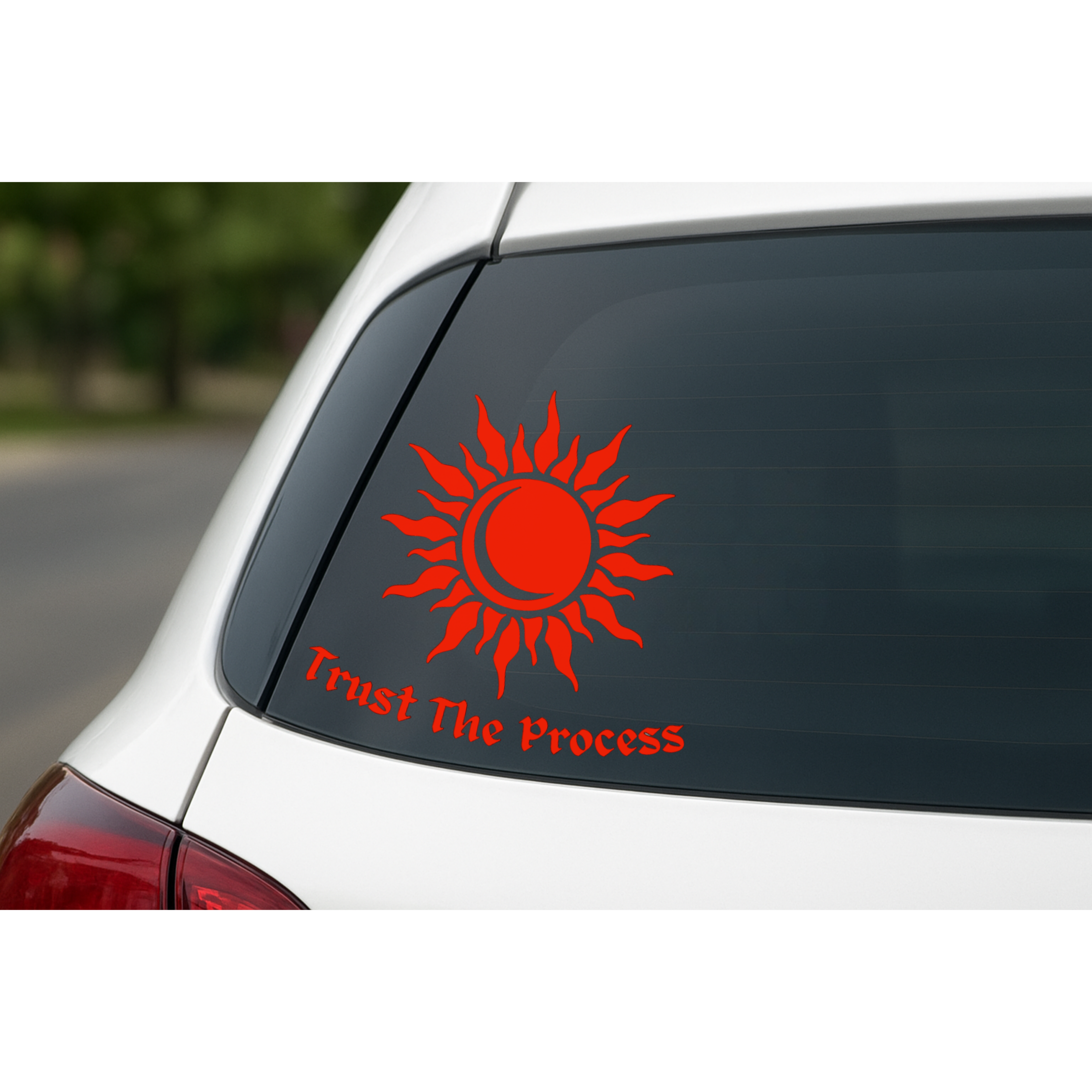 Trust The Process - Car Decal
